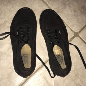 black vans